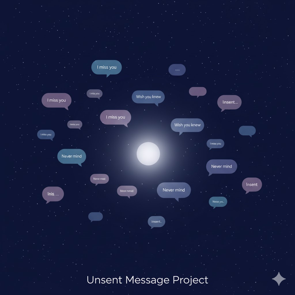 Unsent Message Project – A Place for Unspoken Stories & Healing 2 Message Unsent Project